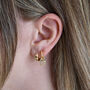 Mini Lucky Charm Hoop Earrings, thumbnail 6 of 11