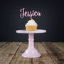 Personalised Acrylic Cup Cake Topper, thumbnail 5 of 6