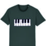 Piano Keys T Shirt, thumbnail 4 of 10
