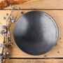 Personalised 11th Anniversary Gift; Large Pressed Steel Bowl, thumbnail 1 of 8