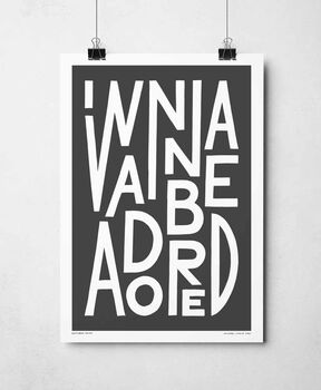 I Wanna Be Adored Print, 8 of 8