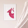 Cavendish Hound Sleeping Sighthound Artwork, thumbnail 2 of 4
