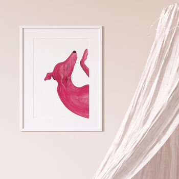 Cavendish Hound Sleeping Sighthound Artwork, 2 of 4