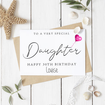 Personalised Daughter Birthday Card, 2 of 2