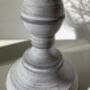 73cm Grey Wooden Table Bedside Lamp With Taupe Shade Home Decor, thumbnail 6 of 8