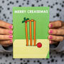 Funny Cricket Christmas Card, thumbnail 5 of 5