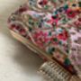 Pink Floral Multicoloured Rectangular Clutch Bag, thumbnail 10 of 10