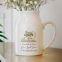 Personalised Jug Vase For Couple New Home Gift, thumbnail 1 of 4