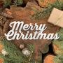 Merry Christmas Sign Mantle Decoration Ornament, thumbnail 1 of 10
