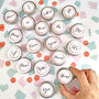 Personalised Love Message Heart Lip Balm Gift Set, thumbnail 3 of 9