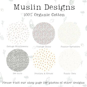 Vintage Floral Baby Bunny Comforter Gift, 8 of 8