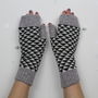 Triangle Knitted Fingerless Mitts Small Size, thumbnail 7 of 7