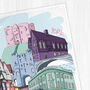 York Skyline Tea Towel, Natural Cotton, thumbnail 4 of 4