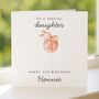 Personalised Daughter 4th Birthday Card, thumbnail 4 of 7