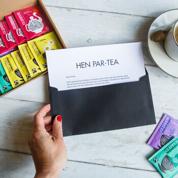 Valentine's Day Personalised Letterbox Tea Gift, 8 of 9