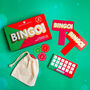 Christmas Crowd Bingo Stocking Filler Secret Santa Game, thumbnail 1 of 4