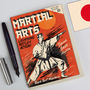 Martial Arts Greetings Card, thumbnail 1 of 2