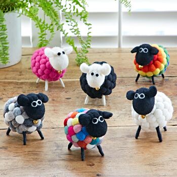 Felt Sheep Ornament, 2 of 10