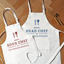 Personalised Head Chef Apron, thumbnail 4 of 6