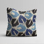 Ikat Handwoven Cushion Cover With Leaf Pattern, thumbnail 6 of 8