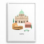 Personalised Rome City Print, thumbnail 2 of 6
