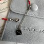 Arsenal Afc Bead Bracelet With Heart Charm, thumbnail 4 of 7