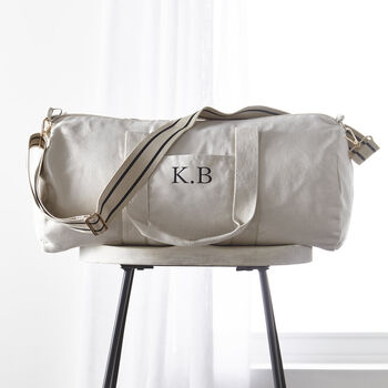 Personalised Holdall | Natural, 5 of 5