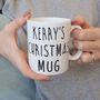 The Personalised Christmas Mug, thumbnail 2 of 8