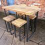 Reclaimed Industrial Tall Table Hcb, thumbnail 3 of 9