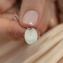 Personalised Fingerprint Oval Charm Necklace, thumbnail 2 of 8