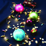 Retro Christmas Bulb String Fairy Lights, thumbnail 1 of 5