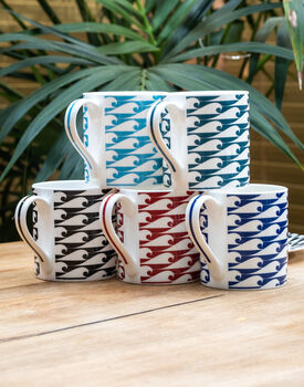 360 Ocean Fine Bone China Mug, 3 of 3