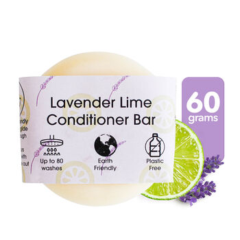 Lavender Lime Conditioner Bar For All Hair Types, 10 of 10