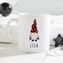 Personalised Christmas Gonk Mug, thumbnail 1 of 3