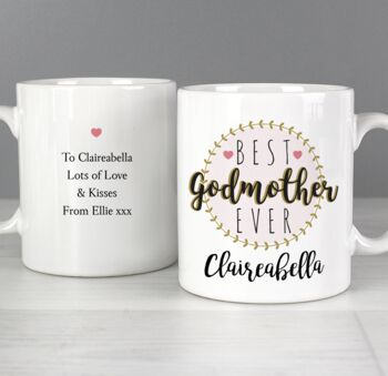 Personalised Best Godparent Mug, 4 of 6