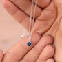 Sapphire Necklace, September Birthstone, thumbnail 1 of 8