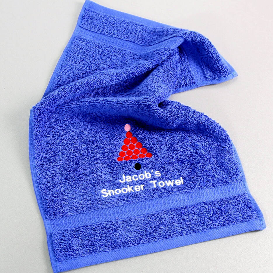 Personalised Snooker Towel, 1 of 3