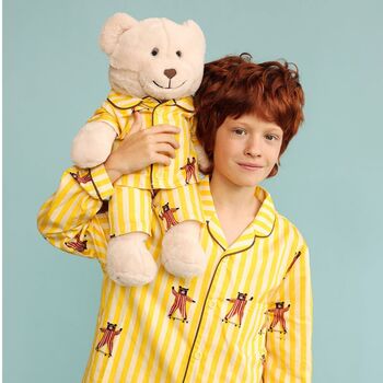 Skater Bear Pyjama Set With Matching Teddy Bear, 5 of 5