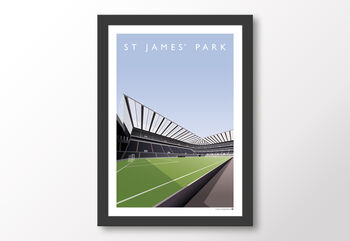 Newcastle St James' Park Milburn/Leazes Poster, 8 of 8