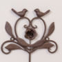 Antique Brown Love Birds Vintage Towel Ring, thumbnail 5 of 6