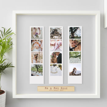 Personalised Wedding Framed Photo Booth Print, 3 of 6