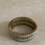 Indian Gold Plated Kundan Antique Bangles Two.Eight, thumbnail 3 of 8