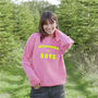 'Outnumbered By Boys' Mum Jumper Sweatshirt, thumbnail 4 of 12