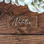 Personalised Acrylic Table Place Name, thumbnail 2 of 4