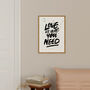 Love Is All You Need The Beatles, Song Lyrics Print, thumbnail 8 of 10