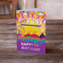 60 Fest Festival Theme 60th Birthday Card 60 Fest, thumbnail 2 of 2