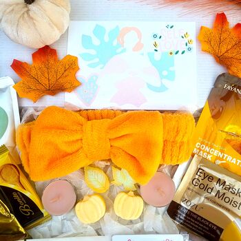 Hygge Season Comfort Box | Pumpkin Spice Spa Set, 6 of 10