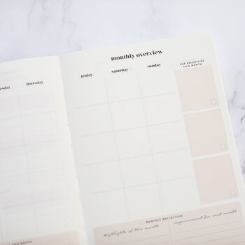 Lifestyle Undated Planner/Weekly, 4 of 10
