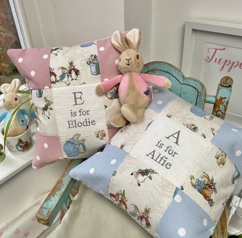 Peter Rabbit© Alphabet Cushion, 7 of 12