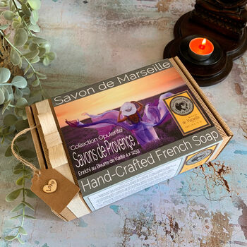 Handmade French Soaps 'Opulent' Gift Set, 6 of 6